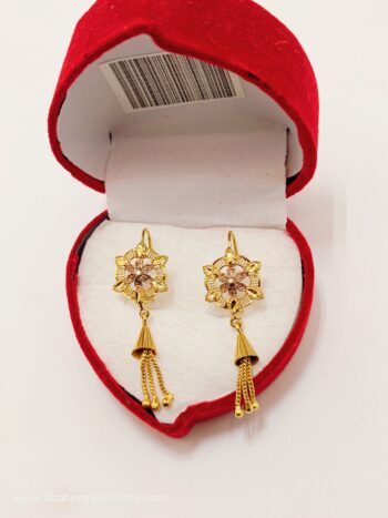 artificial gold earring 2