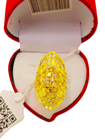 artificial gold rings 9