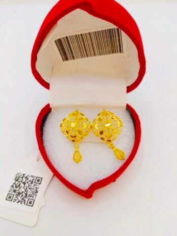 artificial gold earring 2