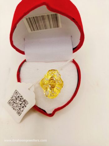 artificial gold ring 27