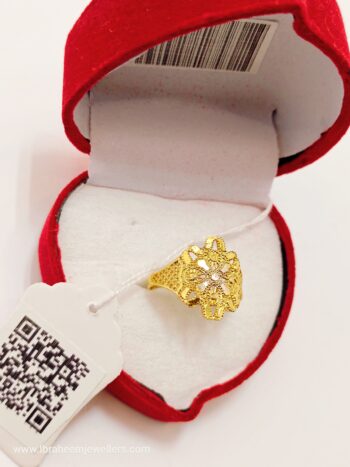 artificial gold ring 28