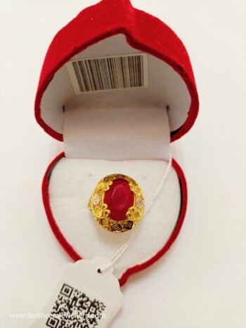 artificial gold ring 34