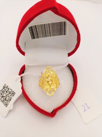 artificial gold ring 21