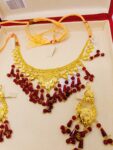 artificial gold bridal jewellery set a4