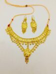 artificial gold bridal jewellery set A1