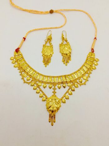 artificial gold bridal jewellery set A1
