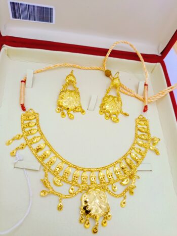 artificial gold bridal jewellery set A3