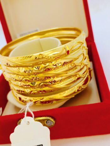 artificial gold bangles 1