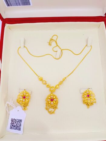 artificial gold necklace 18
