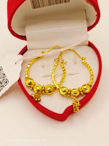 artificial gold earrings balin