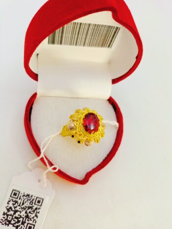 artificial gold rings 108