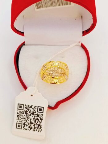 artificial gold rings 124