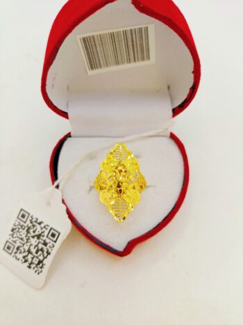 artificial gold rings 123
